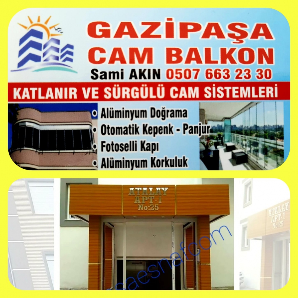 GAZIPASA CAM BALKON 1