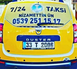 anamur taksici nizamettin