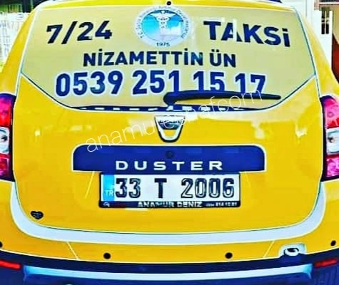 anamur taksici nizamettin