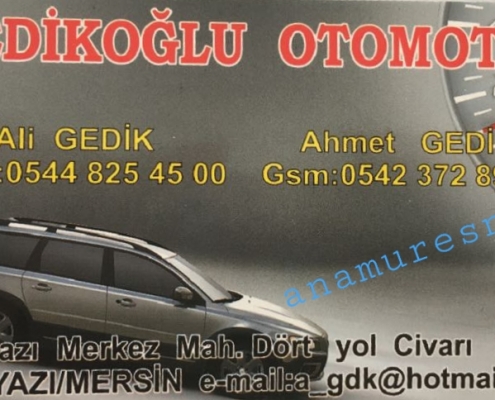 GEDİKOĞLU OTOMOTİV 2