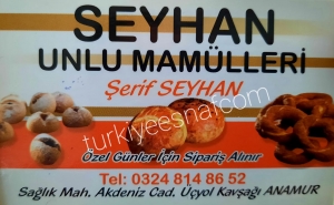 anamur seyhan unlu mamuller