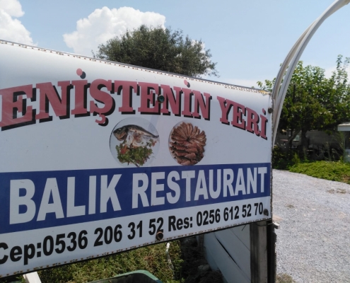 enistenin yeri balik restaurant