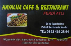 hayalim cafe ev yemekleri