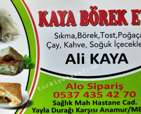 kaya borek