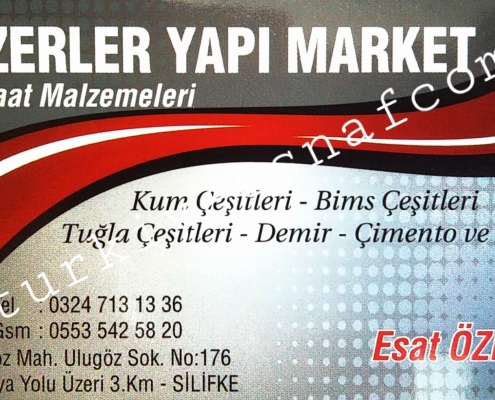 ozerler yapi market