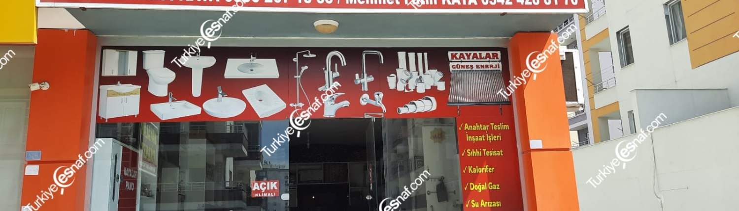 KAYALAR TICARET SIHHI TESISAT VE INSAAT MALZEMELERI