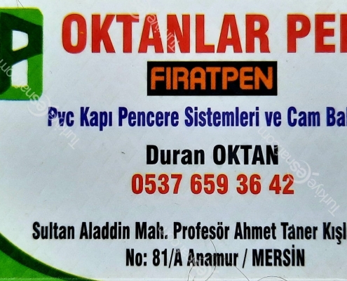 OKTANLAR PEN PVC CAM BALKON2