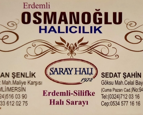 SARAY HALI OSMANOGLU HALICILIK 1