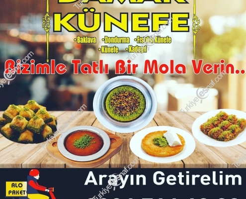 DAMAK KUNEFE BAKLAVA SALONU 4