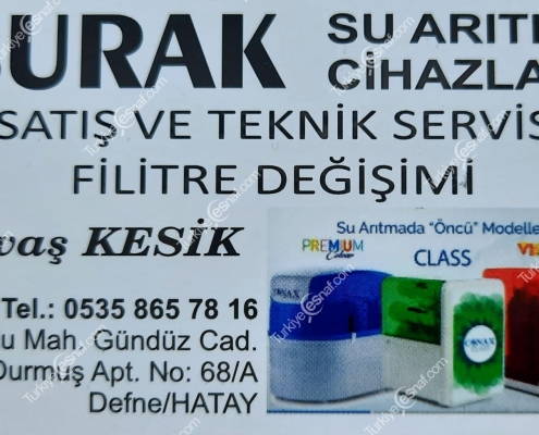 BURAK SU ARITMA CIHAZLARI 1