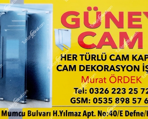 GUNEY CAM CERCEVE 4