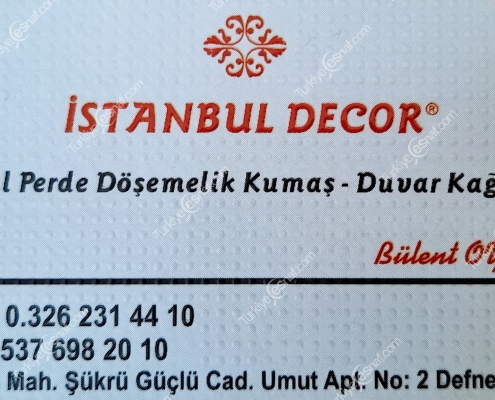 ISTANBUL DECOR PERDE 1