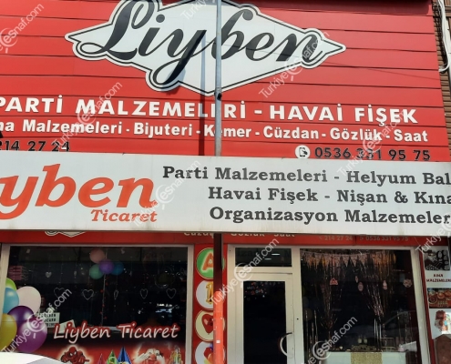 LIYBEN TICARET PARTI MALZEMELERI