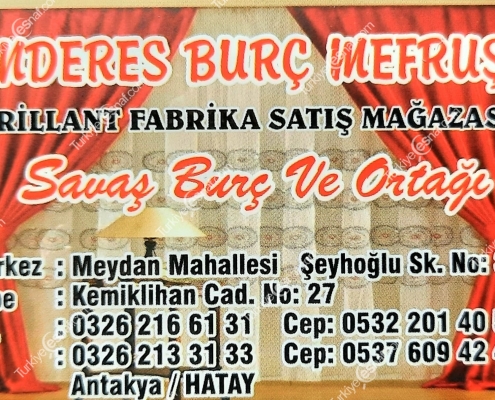 MENDERES BURC MEFRUSAT PERDE 4