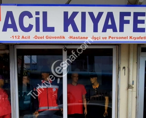 ACIL KIYAFET IS KIYAFETLERI