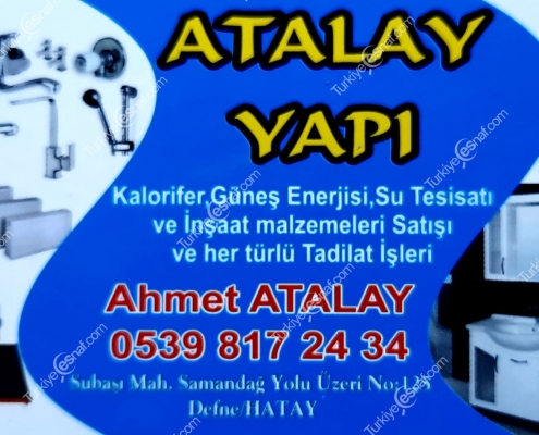 ATALAY YAPI KALORIFER TESISAT TADILAT 2