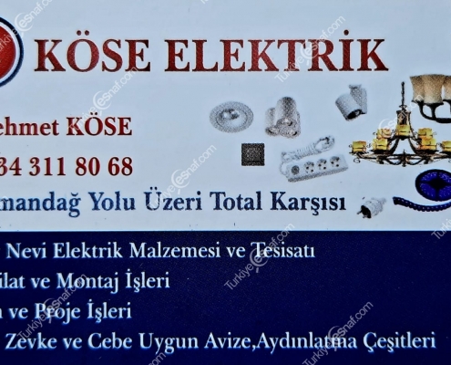 DEFNE KOSE ELEKTRIK 3