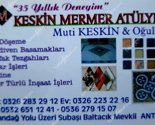 KESKIN MERMER ATOLYESI