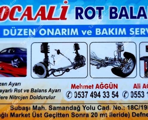 KOCAALI ROT BALANS ON DUZEN ONARIM BAKIM SERVISI 1