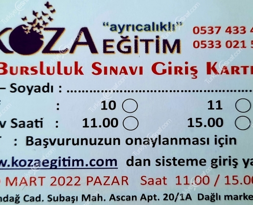 KOZA EGITIM OZEL KISISEL GELISIM KURSU 1