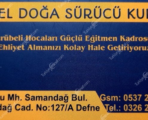 OZEL DOGA SURUCU KURSU