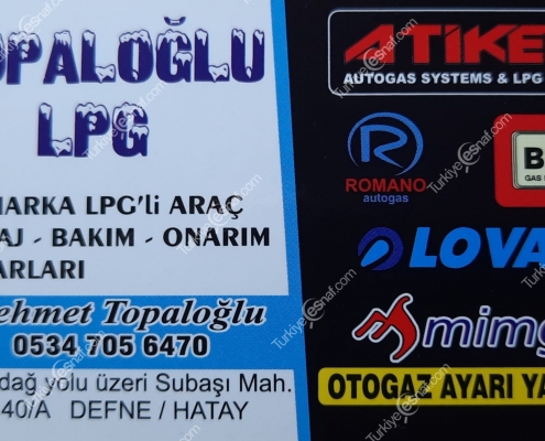 TOPALOGLU LPG ARAC MONTAJ BAKIM ONARIM