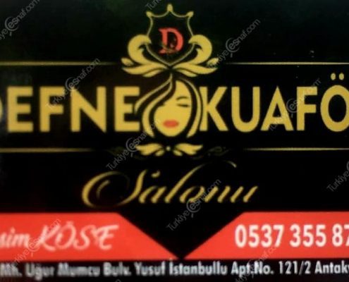 DEFNE KUAFOR SALONU 1