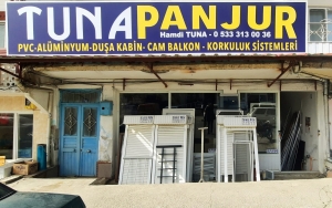 TUNA PANJUR PVC ALUMINYUM KORKULUK hizmet