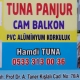 TUNA PANJUR PVC ALUMINYUM KORKULUK kapak