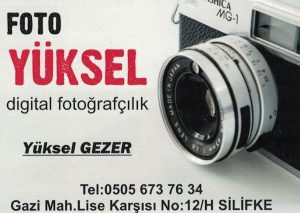 SİLİFKE FOTO YÜKSEL DİGİTAL FOTOĞRAFÇILIK 3 FOTO YUKSEL DIGITAL FOTOGRAFCILIK 1