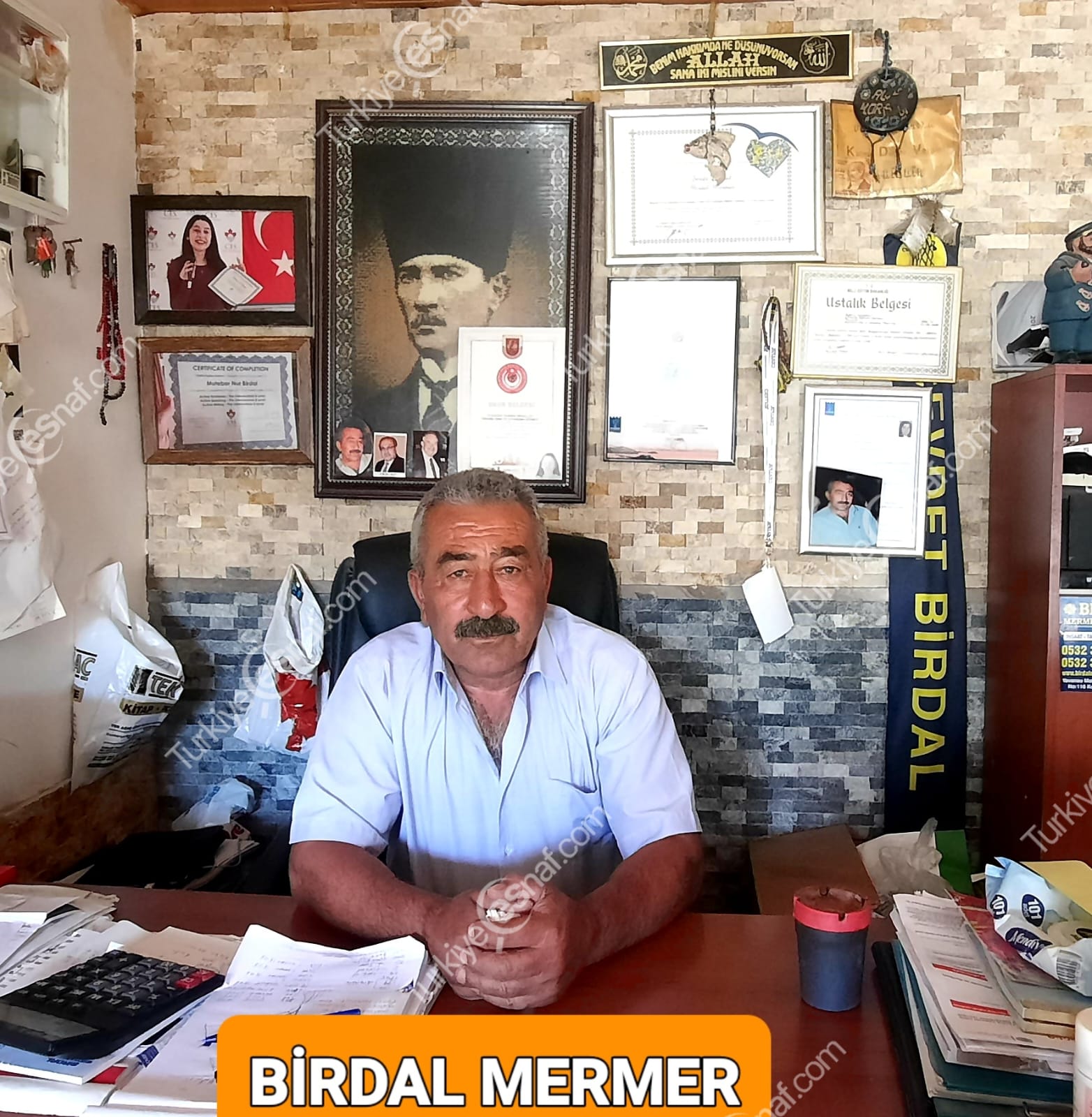 KUSADASI BIRDAL MERMER GRANIT kapak