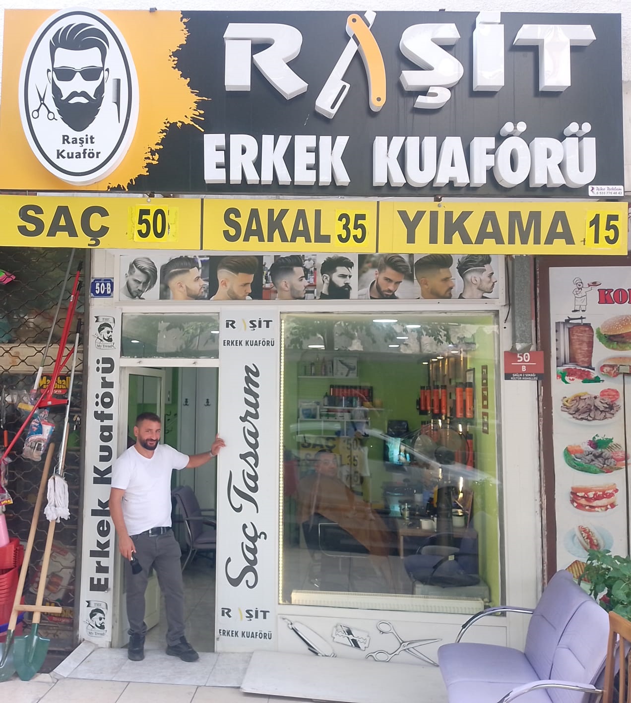 CANKAYA KIZILAY RASIT ERKEK KUAFORU