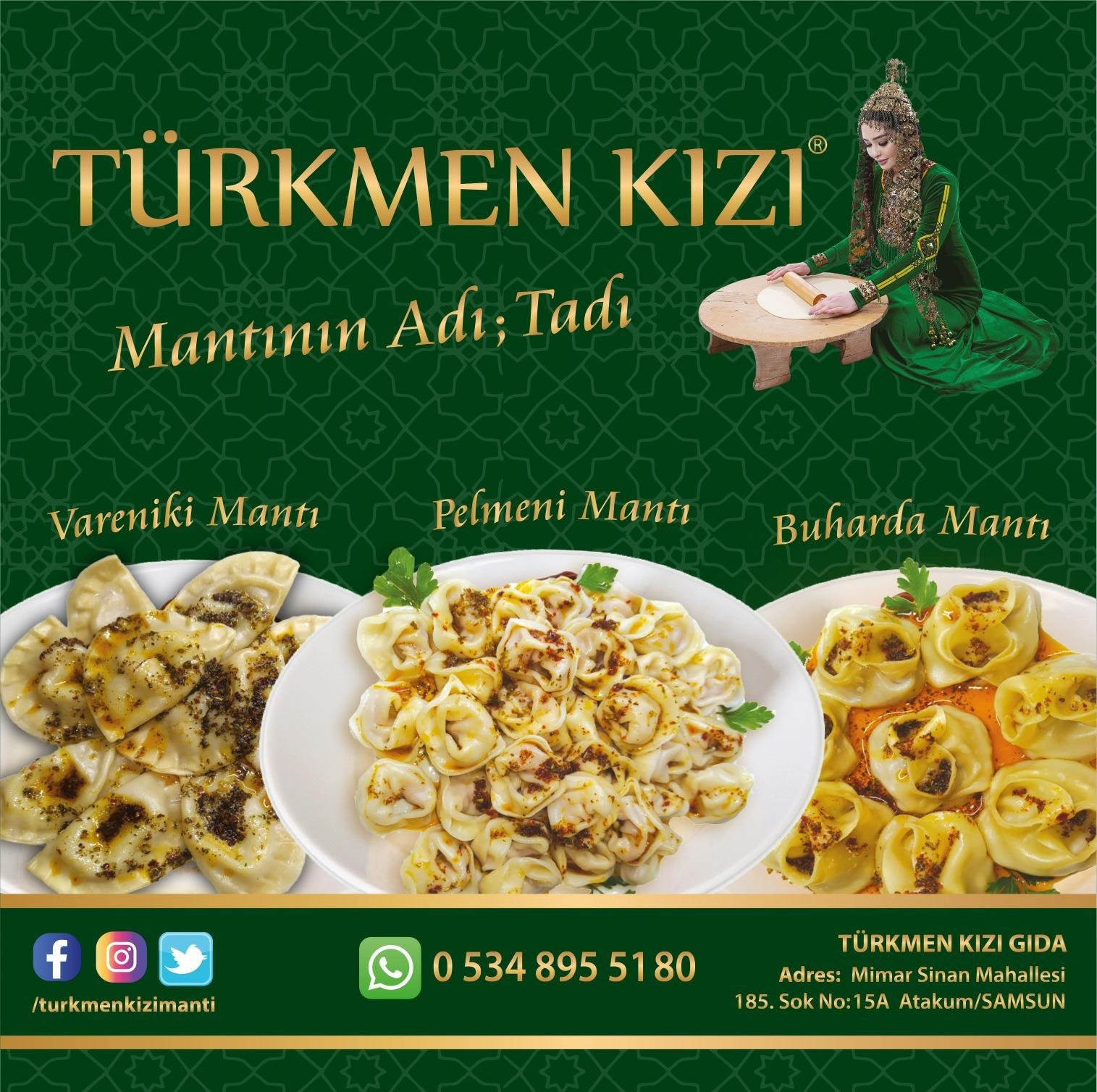 SAMSUN ATAKUM TURKMEN KIZI MANTI