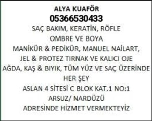 Alya bayan kuaforu